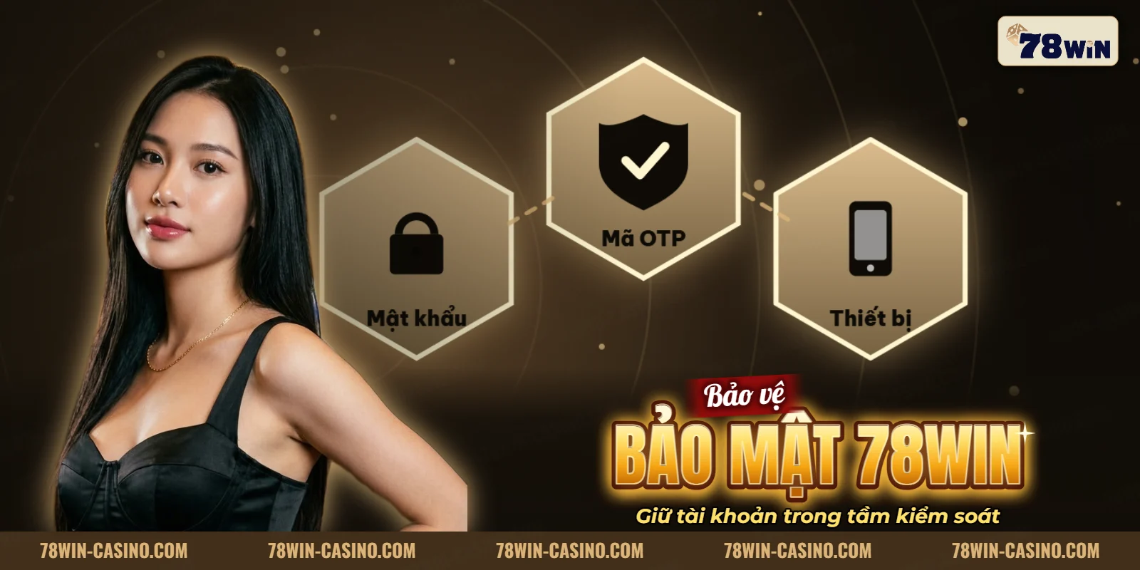 Khiên bảo mật và màn hình nhập mã xác nhận trên điện thoại của 78WIN